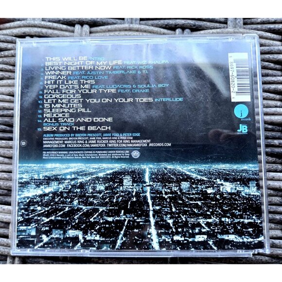 Best Night Of My Life - Jamie Fox CD Album - Picture 3 of 3